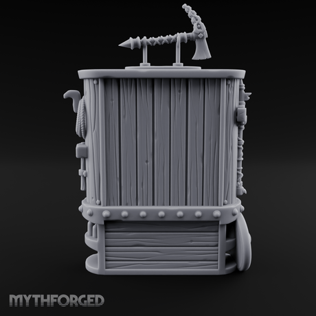 Tool-Laden Weapon Shop Counter Miniature for Dungeons and Dragons, Pathfinder or other TTRPGs