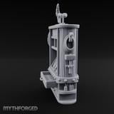 Tool-Laden Weapon Shop Counter Miniature for Dungeons and Dragons, Pathfinder or other TTRPGs