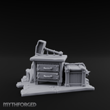 Hammer-Crowned Blacksmith Workshop Miniature for Dungeons and Dragons, Pathfinder or other TTRPGs