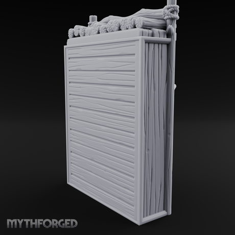 Well Stocked Weapon Rack Miniature for Dungeons and Dragons, Pathfinder or other TTRPGs
