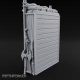 Well Stocked Weapon Rack Miniature for Dungeons and Dragons, Pathfinder or other TTRPGs