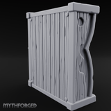 Arsenal-Stocked Weapon Merchant Stall Miniature for Dungeons and Dragons, Pathfinder or other TTRPGs