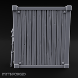 Arsenal-Stocked Weapon Merchant Stall Miniature for Dungeons and Dragons, Pathfinder or other TTRPGs