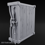 Arsenal-Stocked Weapon Merchant Stall Miniature for Dungeons and Dragons, Pathfinder or other TTRPGs