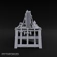 Axes Mounted Display Weapon Rack Miniature for Dungeons and Dragons, Pathfinder or other TTRPGs