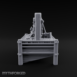 Axes Mounted Display Weapon Rack Miniature for Dungeons and Dragons, Pathfinder or other TTRPGs