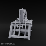 Axes Mounted Display Weapon Rack Miniature for Dungeons and Dragons, Pathfinder or other TTRPGs