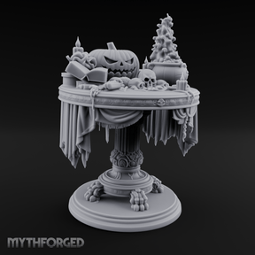 Festive Tableau Table Miniature for Dungeons and Dragons, Pathfinder or other TTRPGs