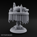 Festive Tableau Table Miniature for Dungeons and Dragons, Pathfinder or other TTRPGs
