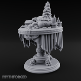 Festive Tableau Table Miniature for Dungeons and Dragons, Pathfinder or other TTRPGs