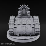 Pulpit on Treads Spiked Tracked Armoured Vehicle — 2 · FX