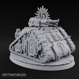 Pulpit on Treads Spiked Tracked Armoured Vehicle — 2 · FX