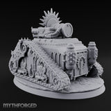 Pulpit on Treads Spiked Tracked Armoured Vehicle — 2 · FX