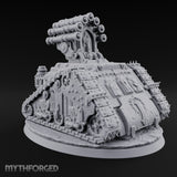 Pulpit on Treads Spiked Tracked Armoured Vehicle — 2 · No FX