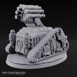 Pulpit on Treads Spiked Tracked Armoured Vehicle — 2 · No FX