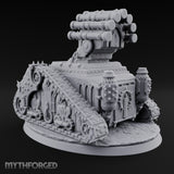 Pulpit on Treads Spiked Tracked Armoured Vehicle — 2 · No FX