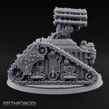 Pulpit on Treads Spiked Tracked Armoured Vehicle — 2 · No FX