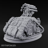 Pulpit on Treads Spiked Tracked Armoured Vehicle — 2 · No FX