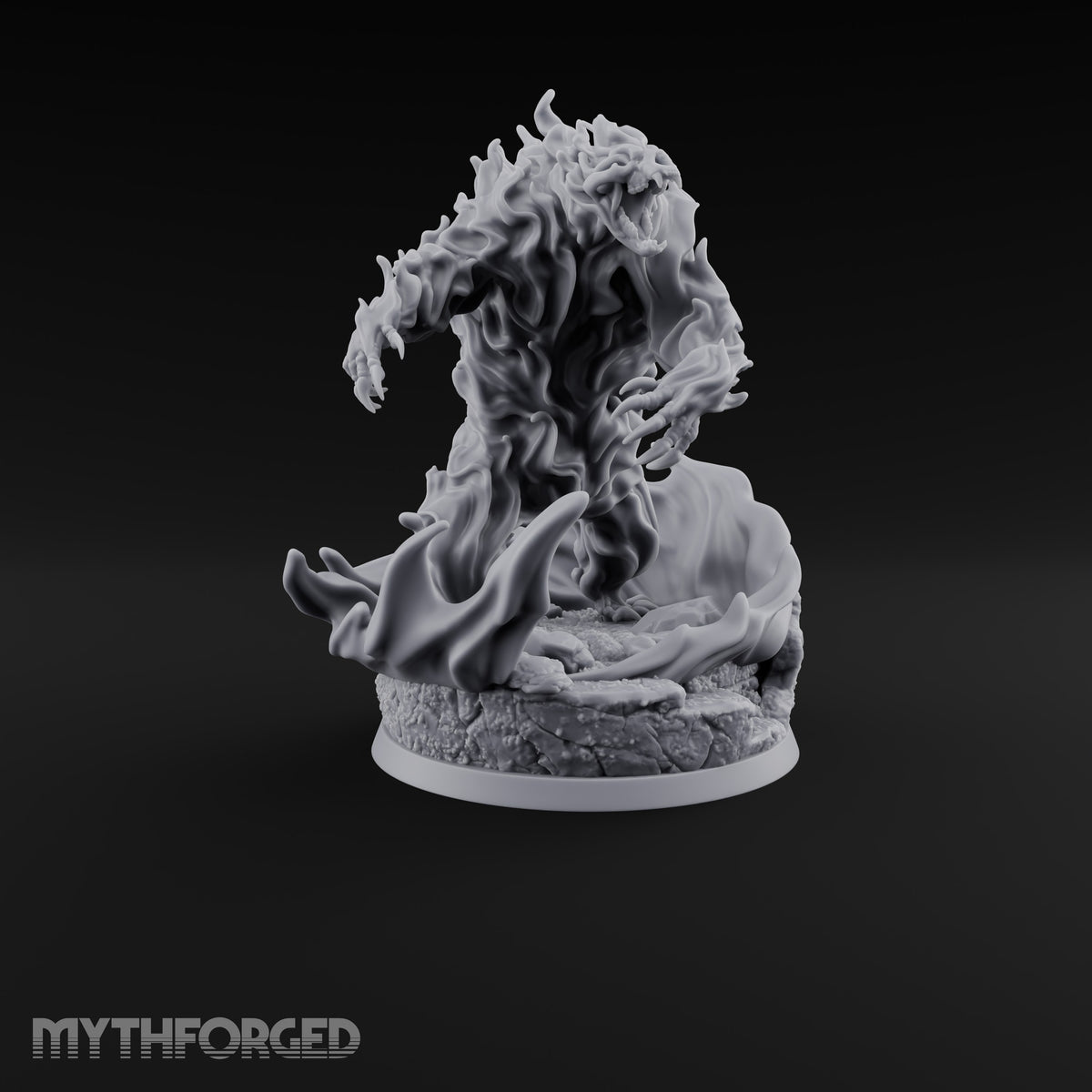Rising Through Flame Fire Elemental — Fire