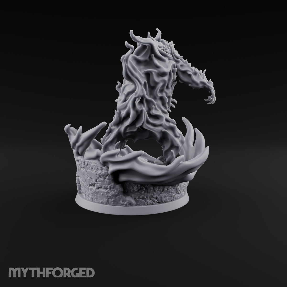 Rising Through Flame Fire Elemental — Fire