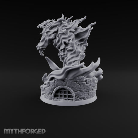 Rising Through Flame Fire Elemental — Fire