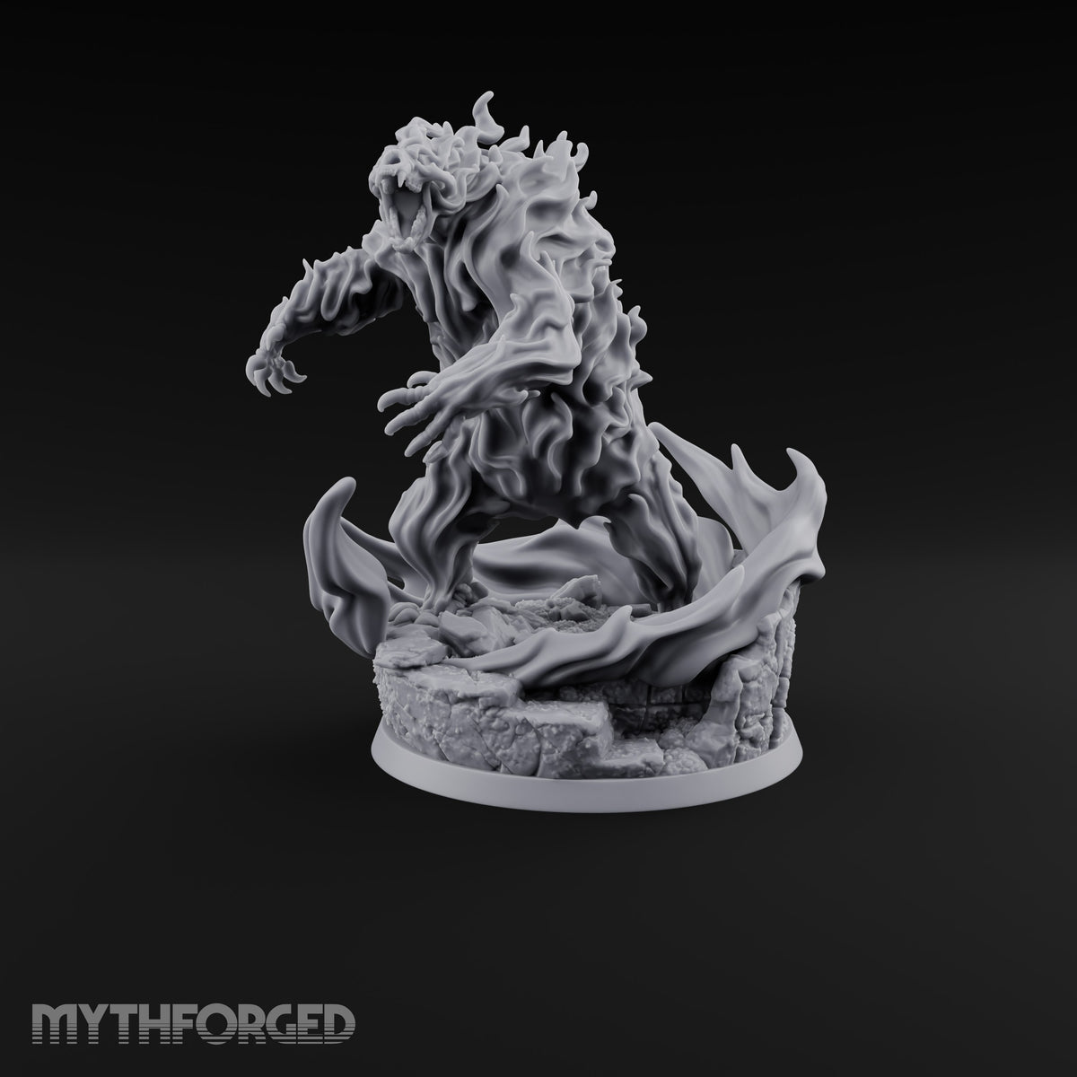 Rising Through Flame Fire Elemental — Fire