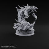 Rising Through Flame Fire Elemental — Skeleton