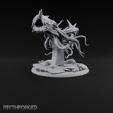 Older Than the Wreck Aboleth Swordfish-Snouted Tentacled Sea Horror on Coral Base