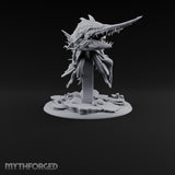 Older Than the Wreck Aboleth Swordfish-Snouted Tentacled Sea Horror on Coral Base