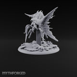 Older Than the Wreck Aboleth Swordfish-Snouted Tentacled Sea Horror on Coral Base