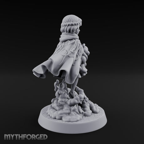 Clutching Comfort Ghost Children Miniature for Dungeons and Dragons, Pathfinder or other TTRPGs