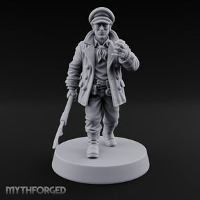 Pipe Lit, Hook Trailing Human Ship Captain