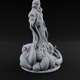 Writhing Beneath The Robes Eldritch Star Seer Miniature for Dungeons and Dragons, Pathfinder or other TTRPGs
