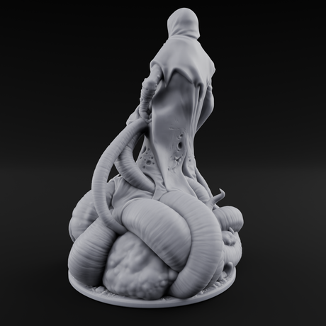 Writhing Beneath The Robes Eldritch Star Seer Miniature for Dungeons and Dragons, Pathfinder or other TTRPGs
