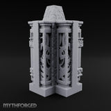 Filigree Fortifications Gothic Ornate Wall or Gate J