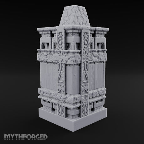 Filigree Fortifications Gothic Ornate Wall or Gate J