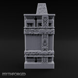 Filigree Fortifications Gothic Ornate Wall or Gate J