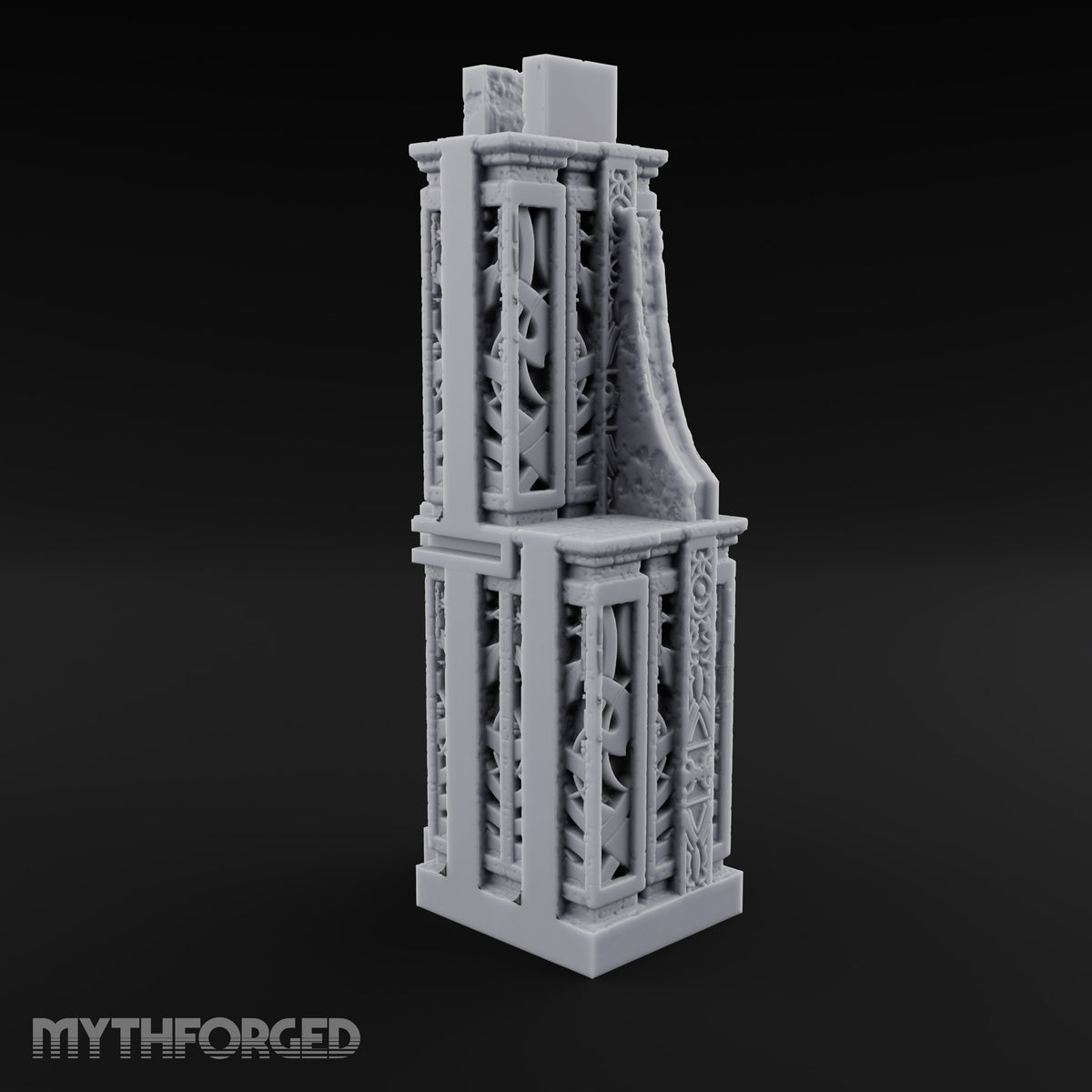 Filigree Fortifications Gothic Ornate Wall or Gate K