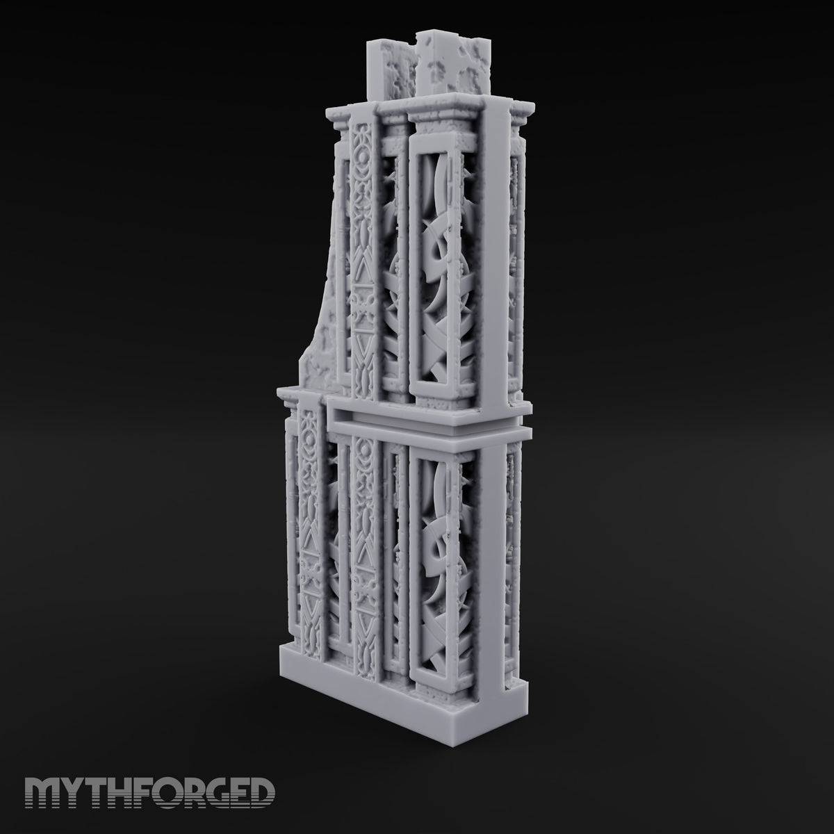 Filigree Fortifications Gothic Ornate Wall or Gate K