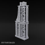 Filigree Fortifications Gothic Ornate Wall or Gate K