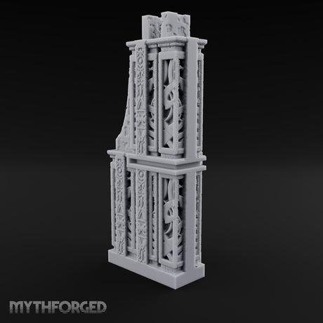 Filigree Fortifications Gothic Ornate Wall or Gate K