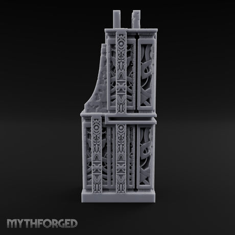 Filigree Fortifications Gothic Ornate Wall or Gate K