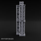 Filigree Fortifications Gothic Ornate Wall or Gate L