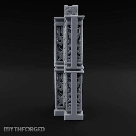 Filigree Fortifications Gothic Ornate Wall or Gate L