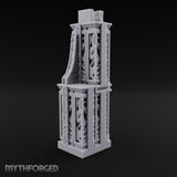 Filigree Fortifications Gothic Ornate Wall or Gate L