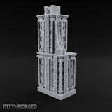 Filigree Fortifications Gothic Ornate Wall or Gate L