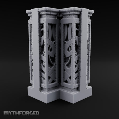 Filigree Fortifications Gothic Ornate Wall or Gate M