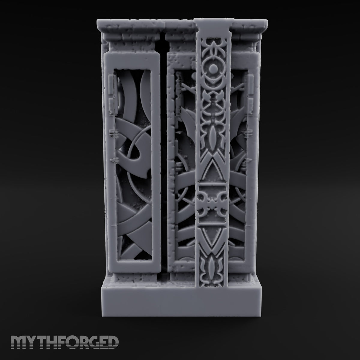 Filigree Fortifications Gothic Ornate Wall or Gate M