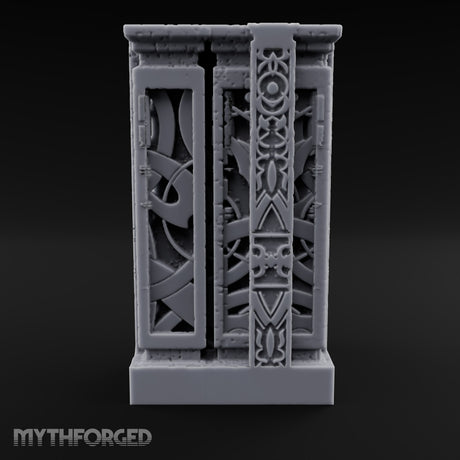 Filigree Fortifications Gothic Ornate Wall or Gate M