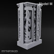 Filigree Fortifications Gothic Ornate Wall or Gate M
